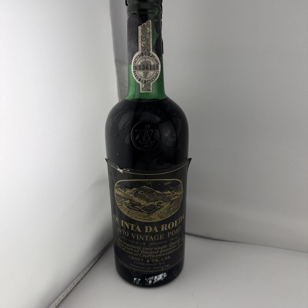 Croft Quinta Da Roeda 1970 Vintage Port 75cl Portugal Old Bottle
