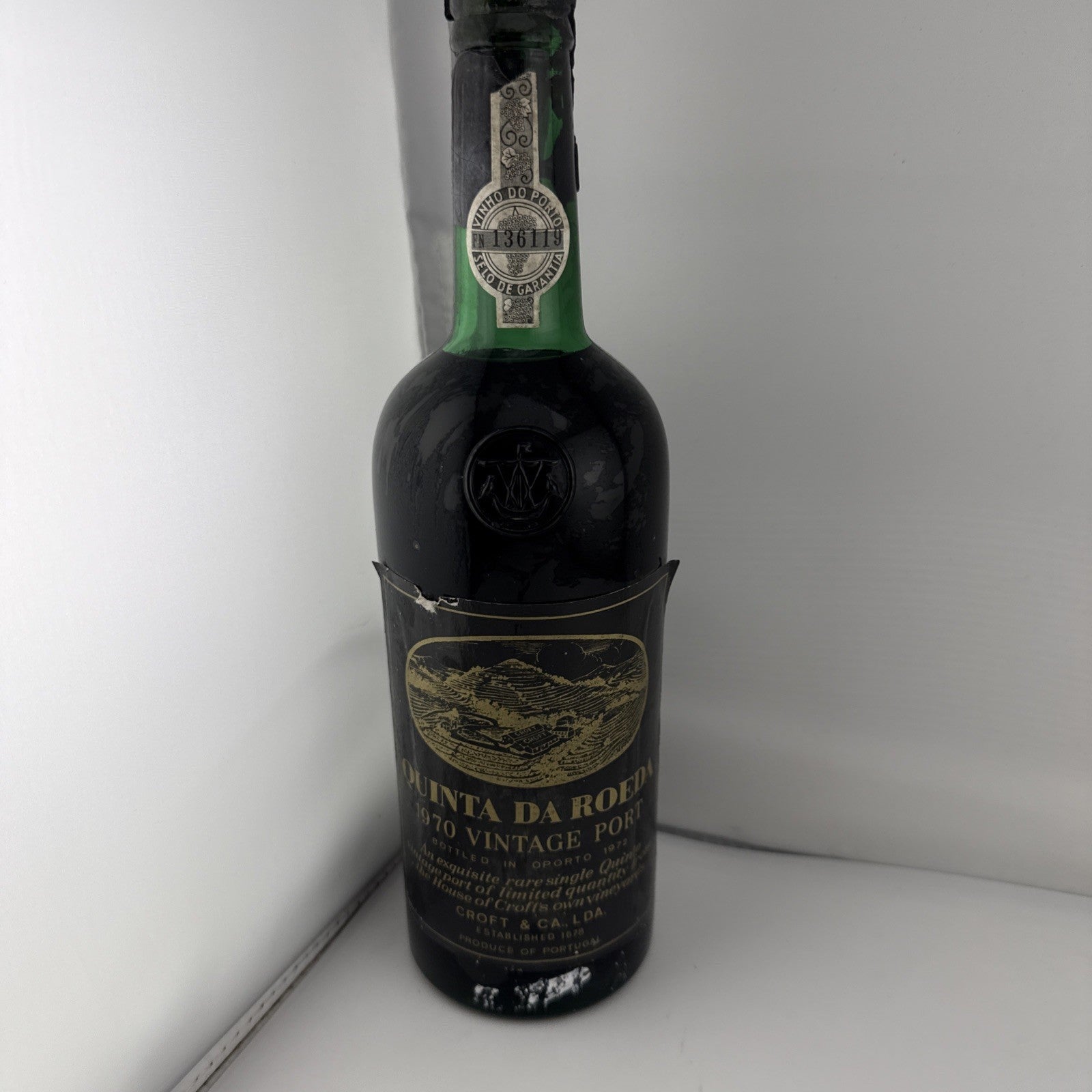 Croft Quinta Da Roeda 1970 Vintage Port 75cl Portugal Old Bottle