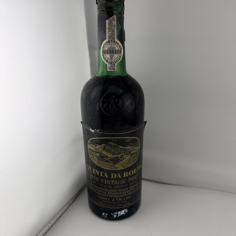 Croft Quinta Da Roeda 1970 Vintage Port 75cl Portugal Old Bottle