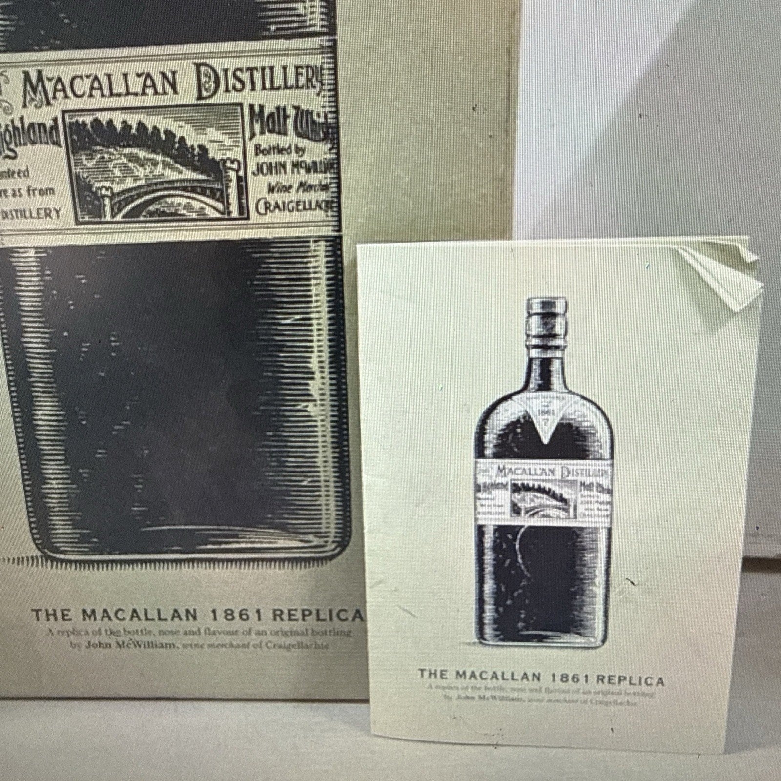 Macallan 1861 Replica Rare Reserve Whisky 700ml Boxed 42.7%