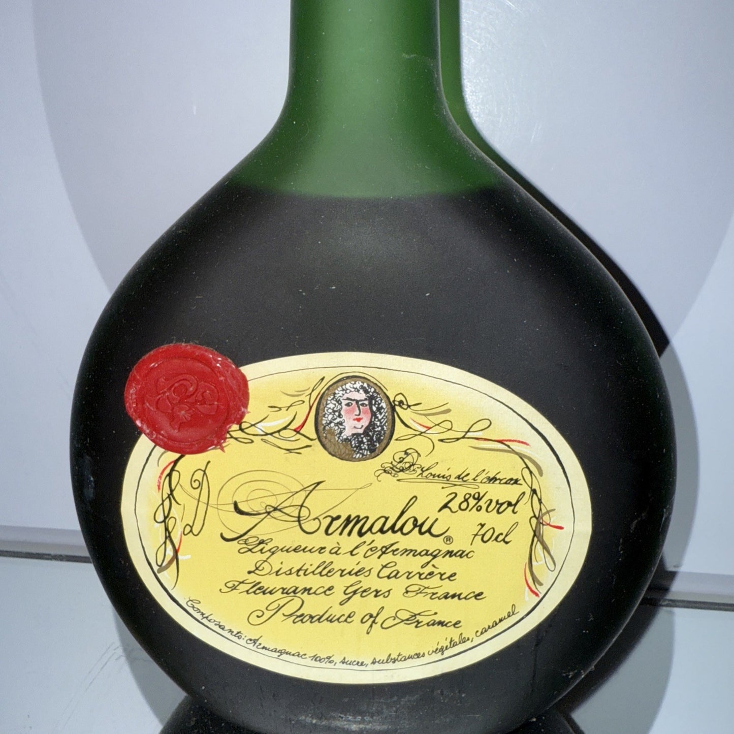 Carrère Armalou Armagnac Liqueur, a vintage French spirit (28% ABV) 1980s/90s