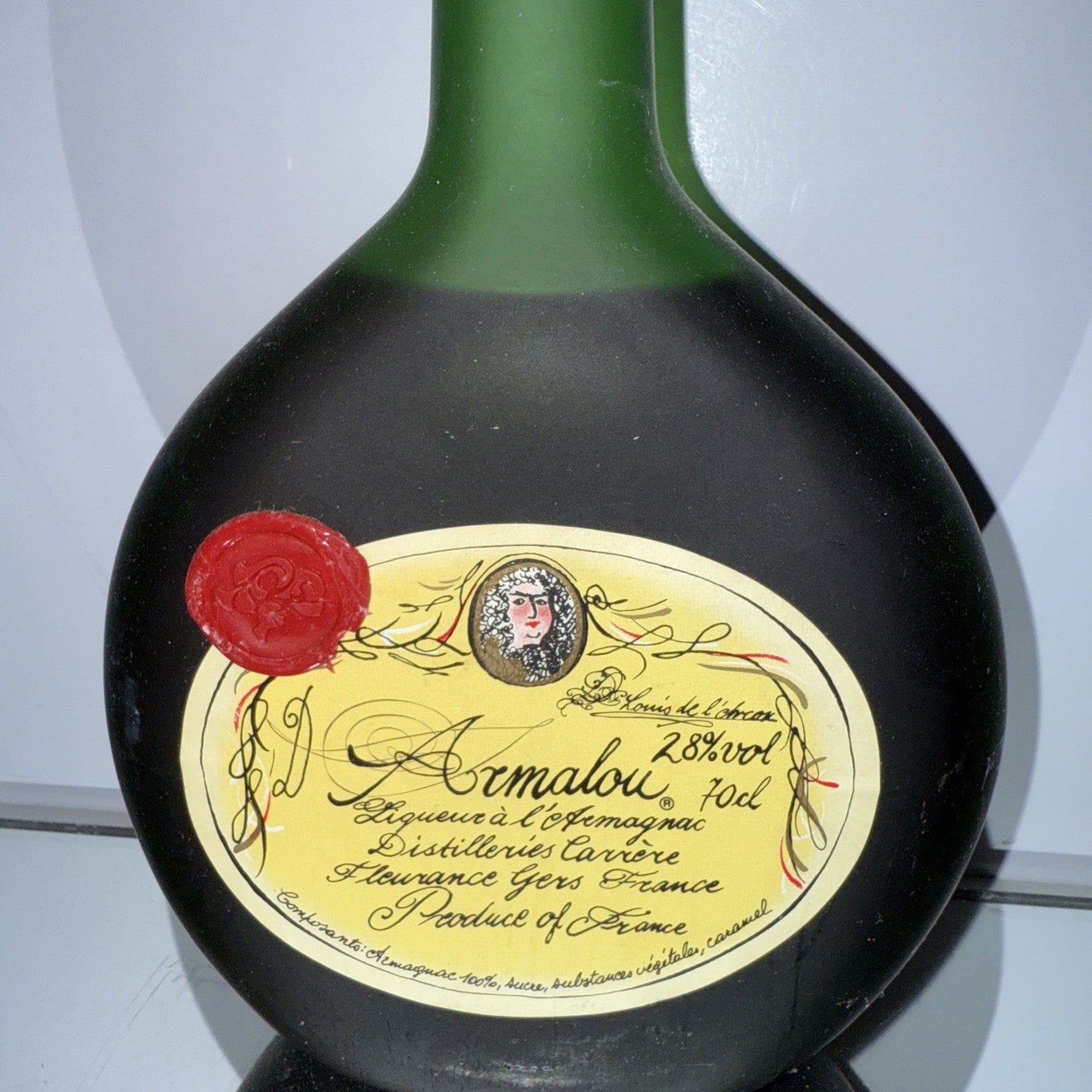 Carrère Armalou Armagnac Liqueur, a vintage French spirit (28% ABV) 1980s/90s