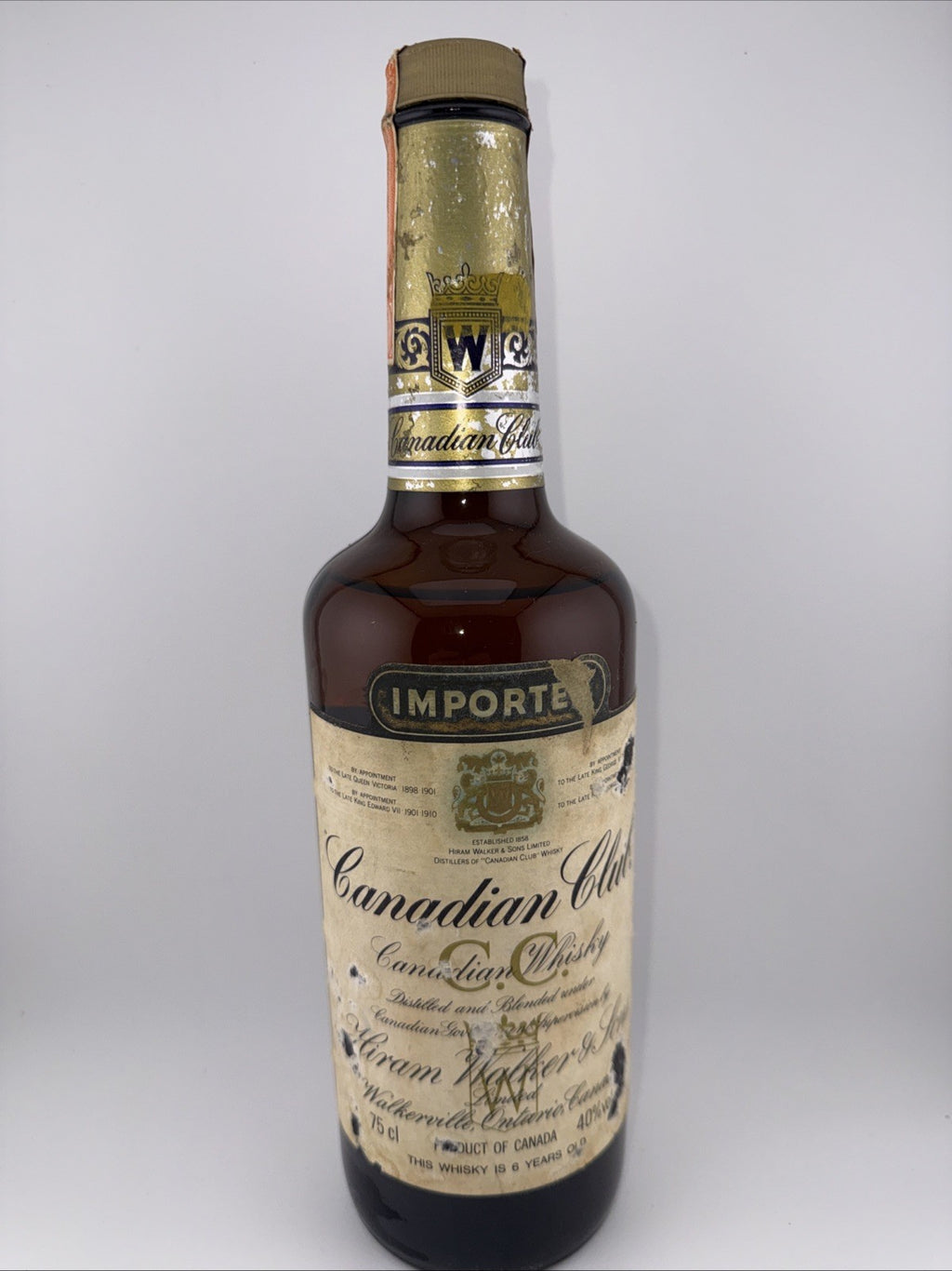 Crown Royal Canadian Rye Whisky 1L 40%abv