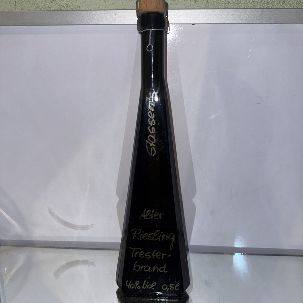 Schässer Alter Riesling Tresterbrand (Aged Riesling Pomace Brandy)
