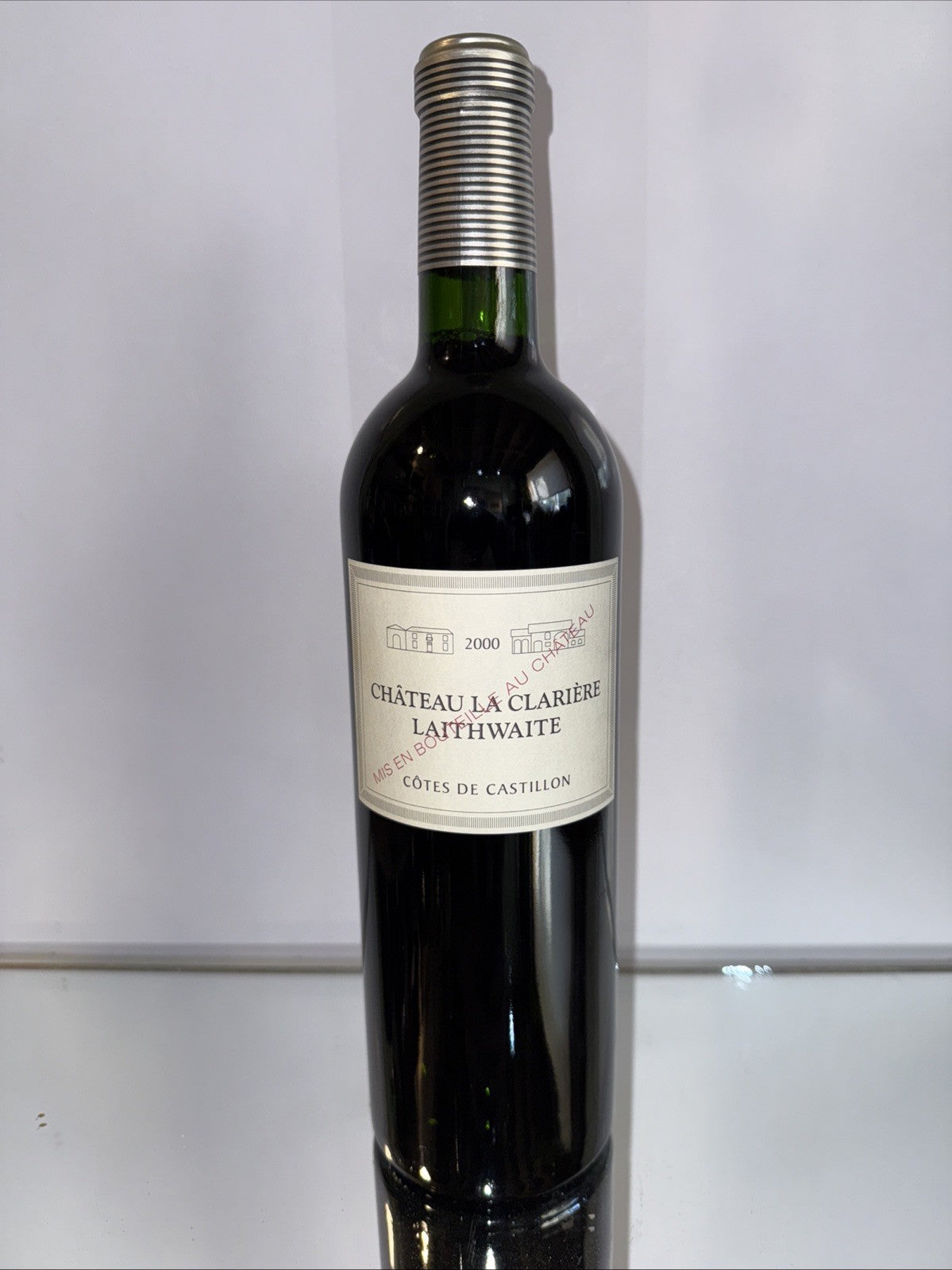 Chateau La Clariere 2000 Cotes De Castillon