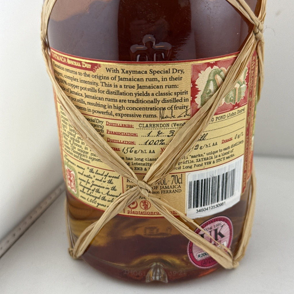 Plantation Xaymaca Special Dry Jamaican Rum 70cl 43%