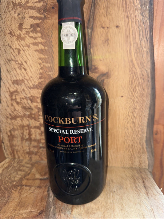 Cockburns Special reserve Port vintage