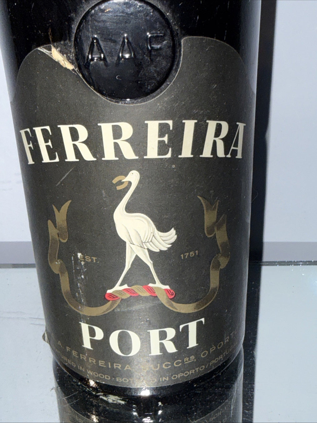Ferreira Over 20 Years Port Bottled 1962