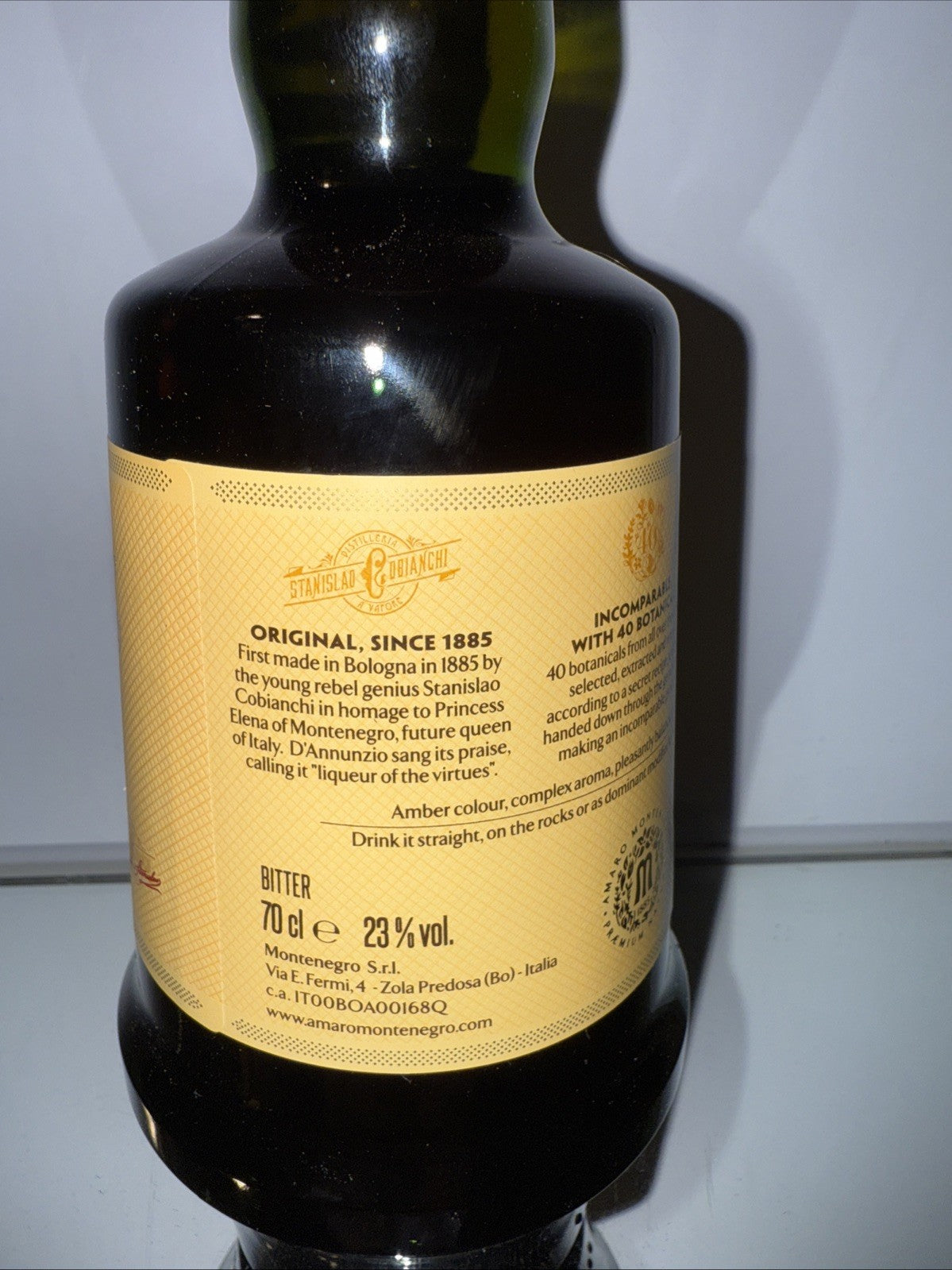Amaro Montenegro Italian Bitter 70cl 23% Abv