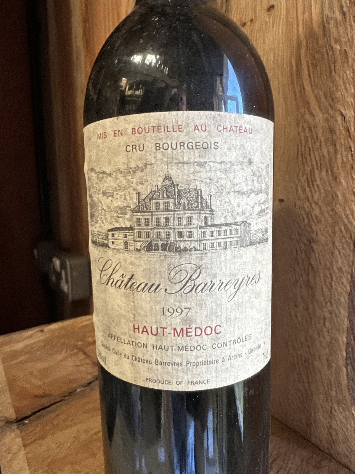Chateau Barreyres Haut Medoc 1997 cru bourgeois