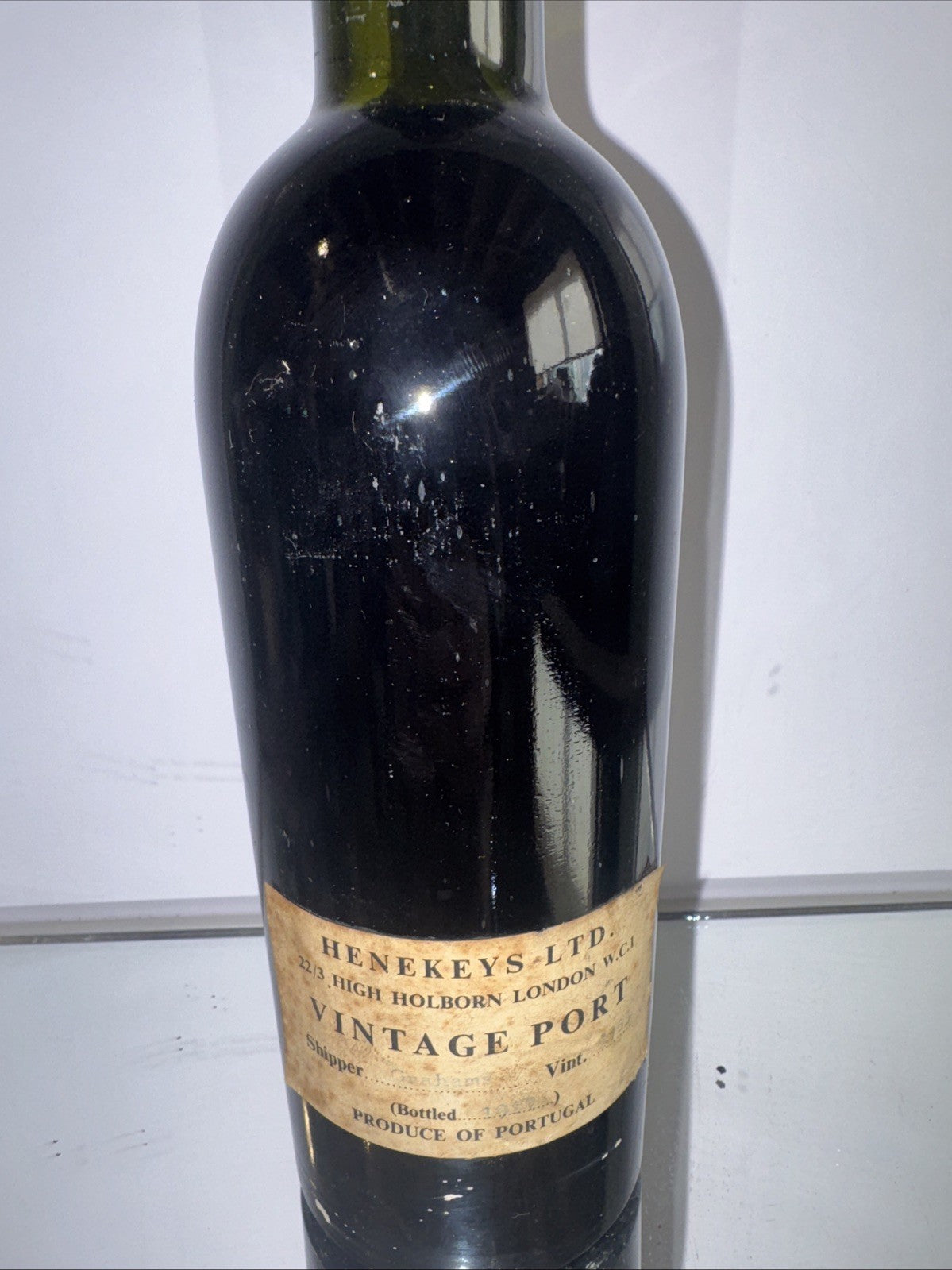 Henekeys Vintage Port (graham’s) - 1955 - Bottled 1957
