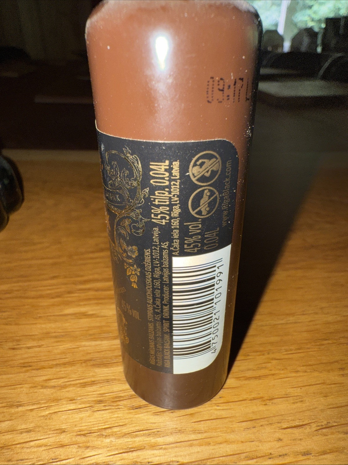 Riga Black Balsam 1752 45% Miniature Full