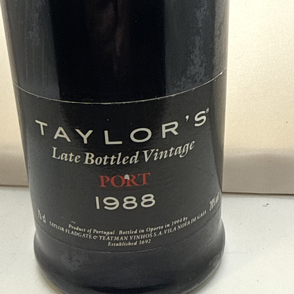 Taylor's 1988 Late Bottled Vintage Port Bottled 1994 75cl 20%
