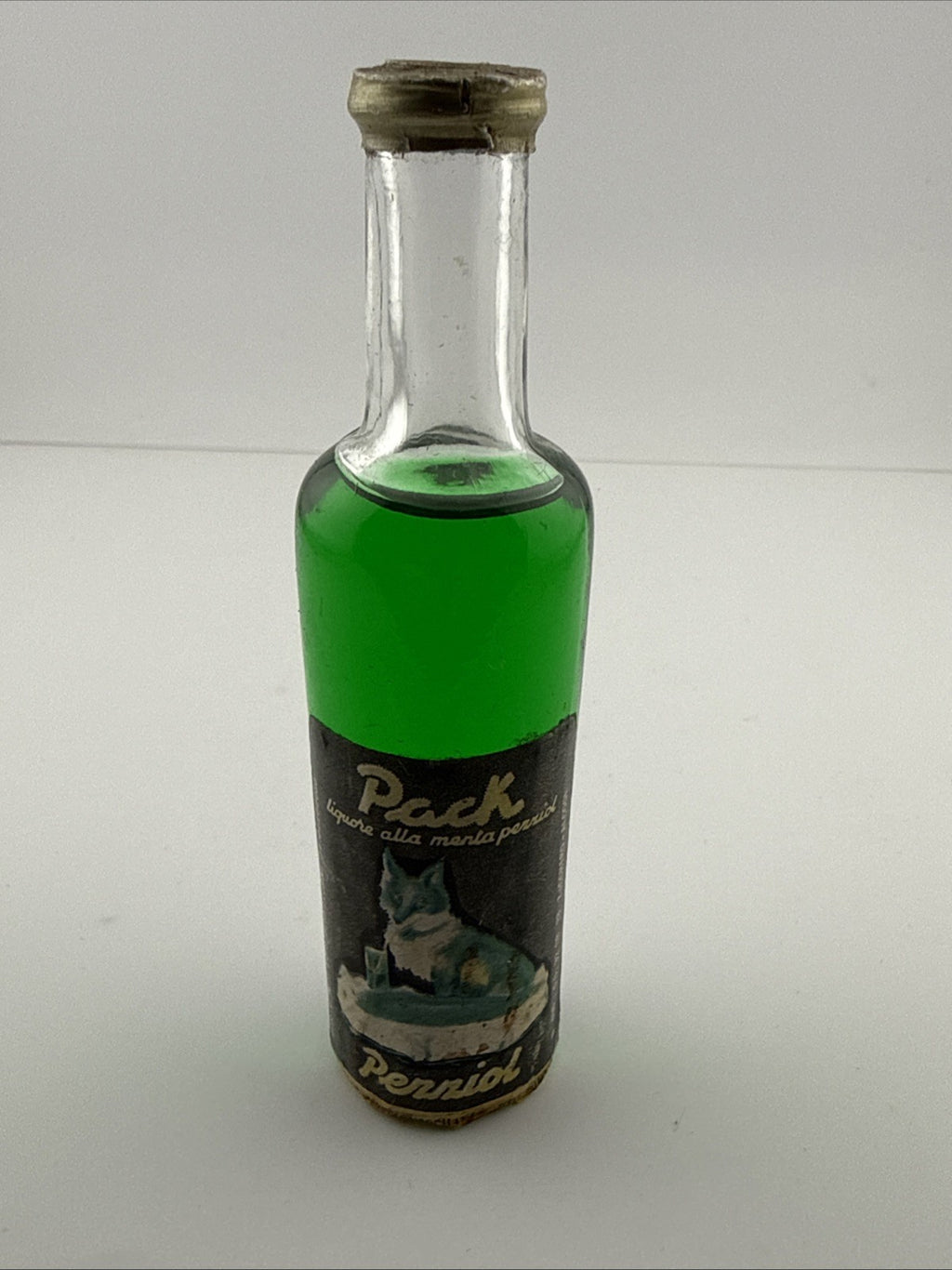Vintage Italian Mint Liqueur “Pack” c1950s–1960s – Perniol