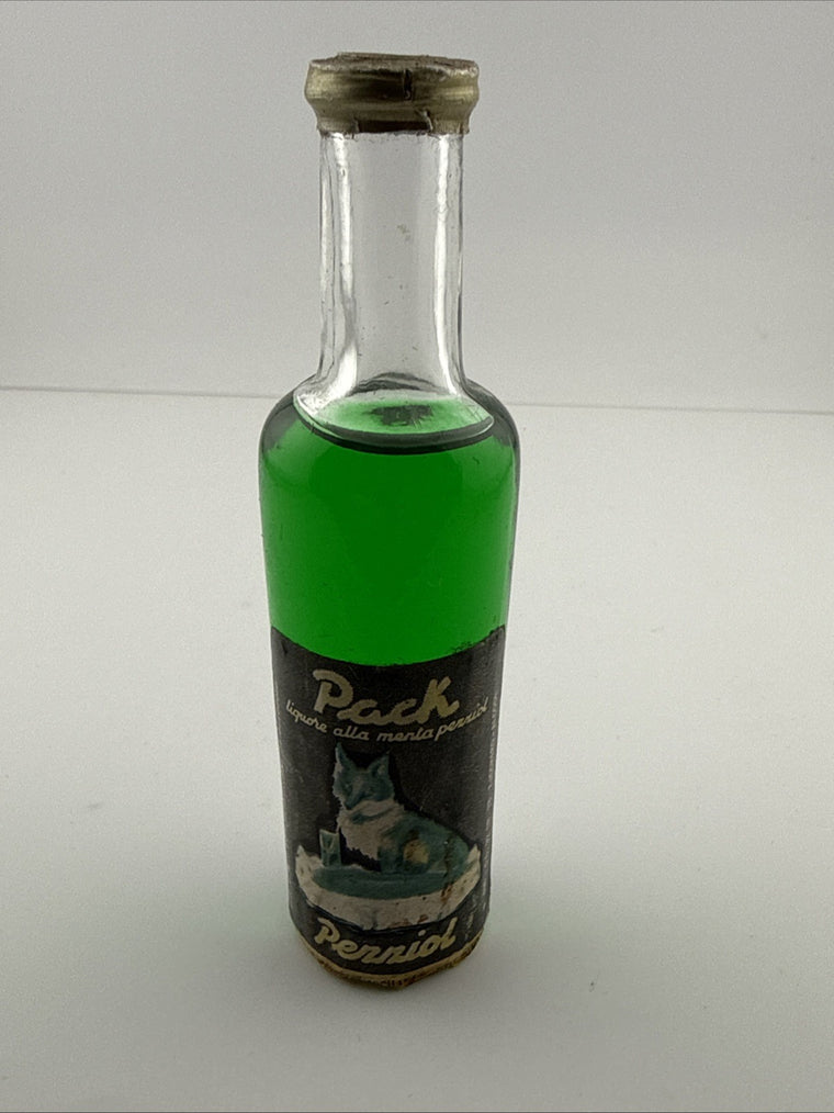 Vintage Italian Mint Liqueur “Pack” c1950s–1960s – Perniol