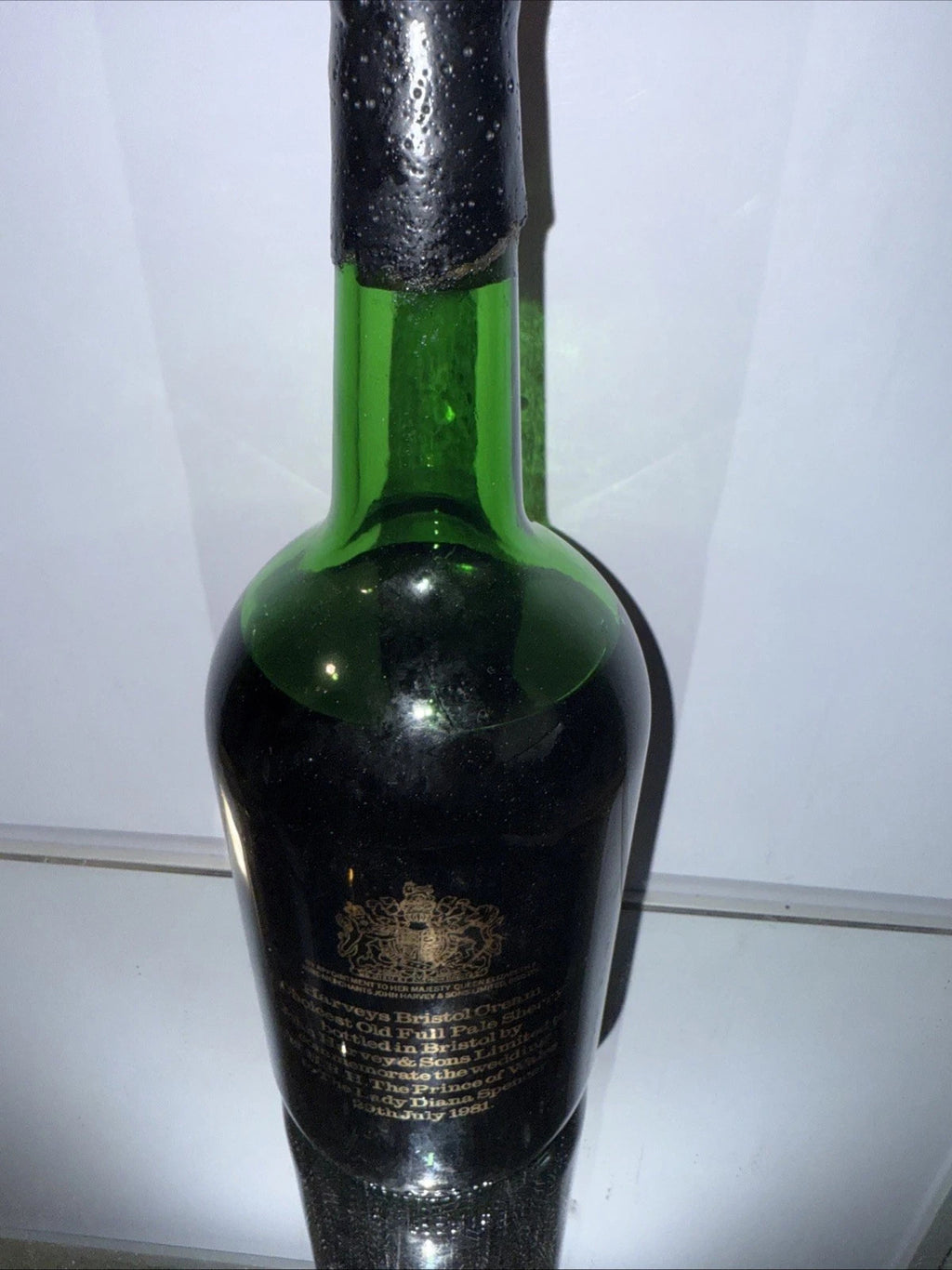 Harvey's Bristol Cream Sherry 1.5l Charles And Diana Wedding 1981 vintage