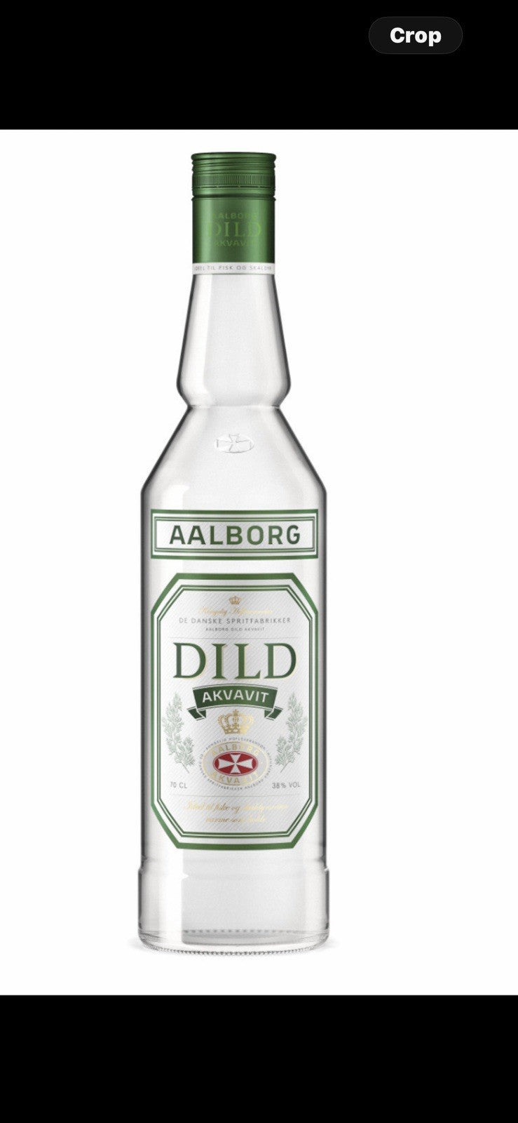 Aalborg Dild Akvavit 70cl 38% Danish Dill Aquavit