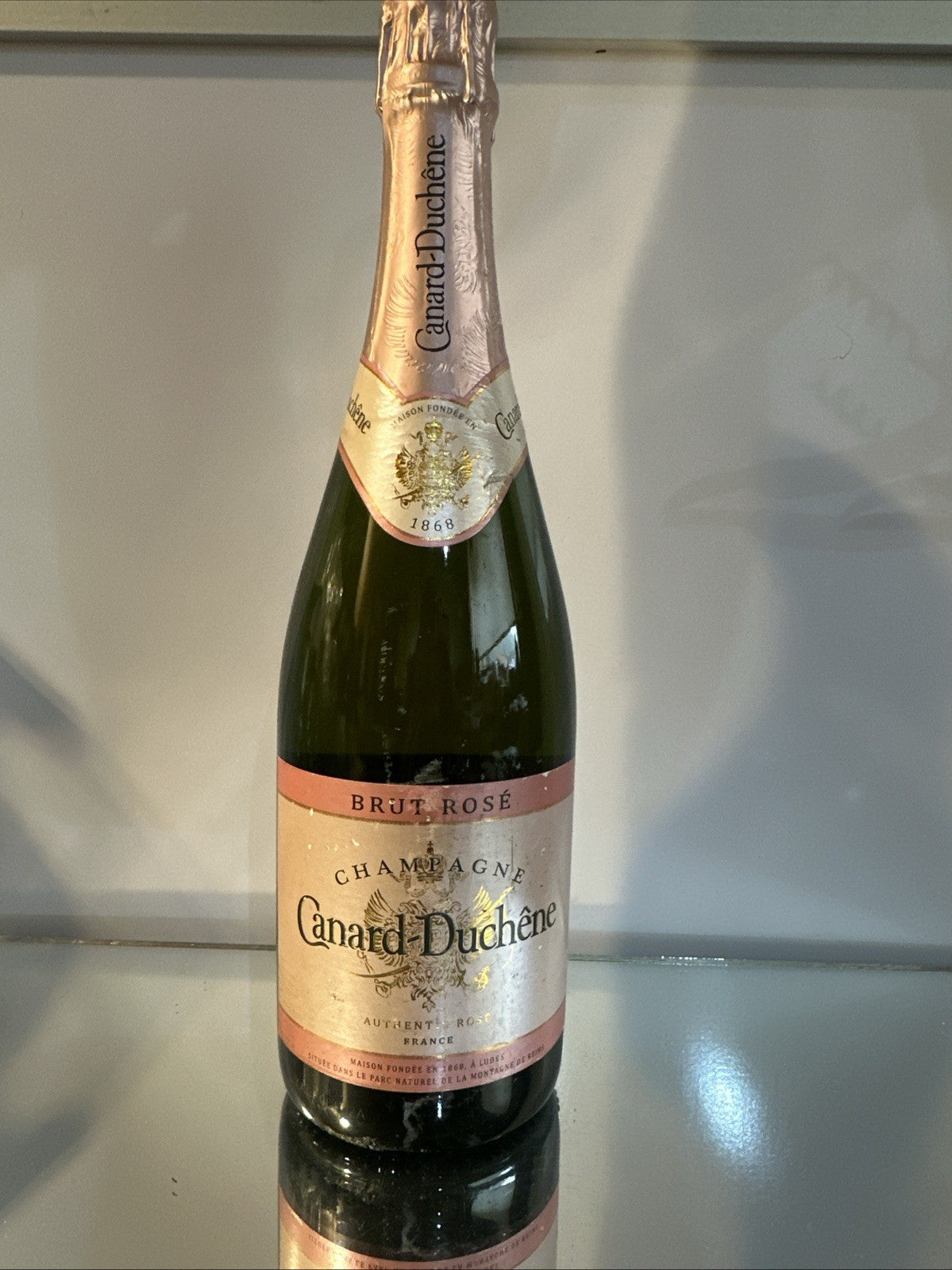 Canard-Duchêne Brut Rosé Champagne.