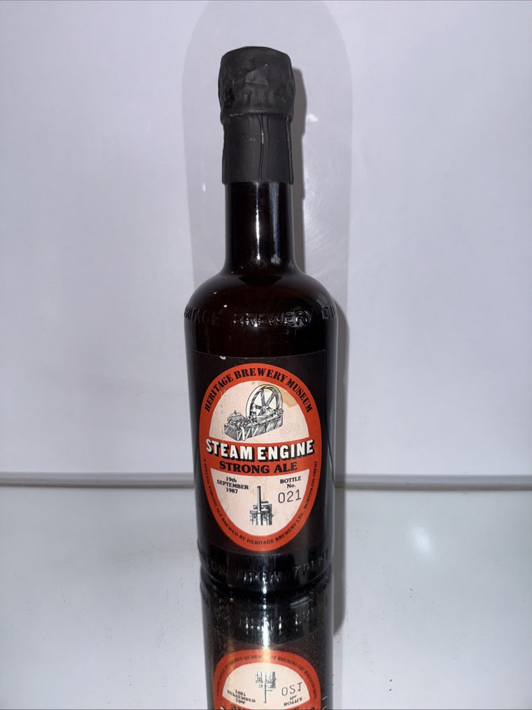 "Heritage Brewery Museum Steam Engine Strong Ale" from September 1987