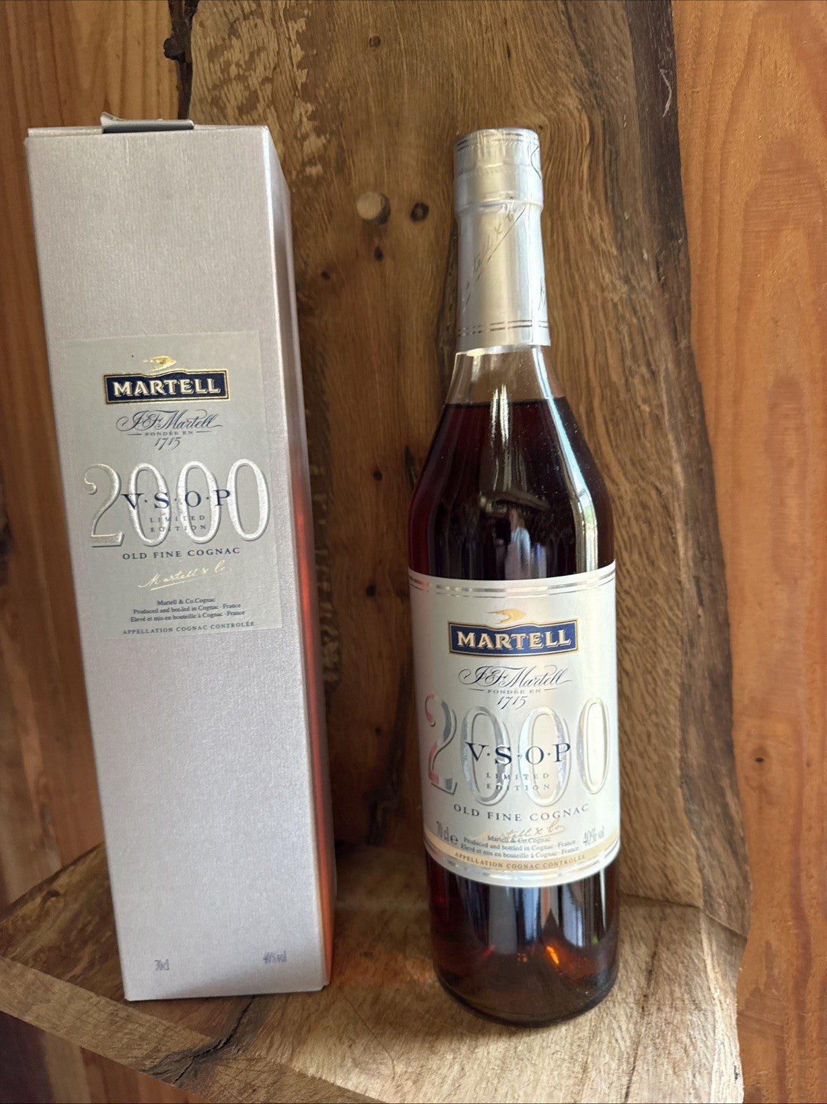 Martel VSOP 2000 collectors bottle