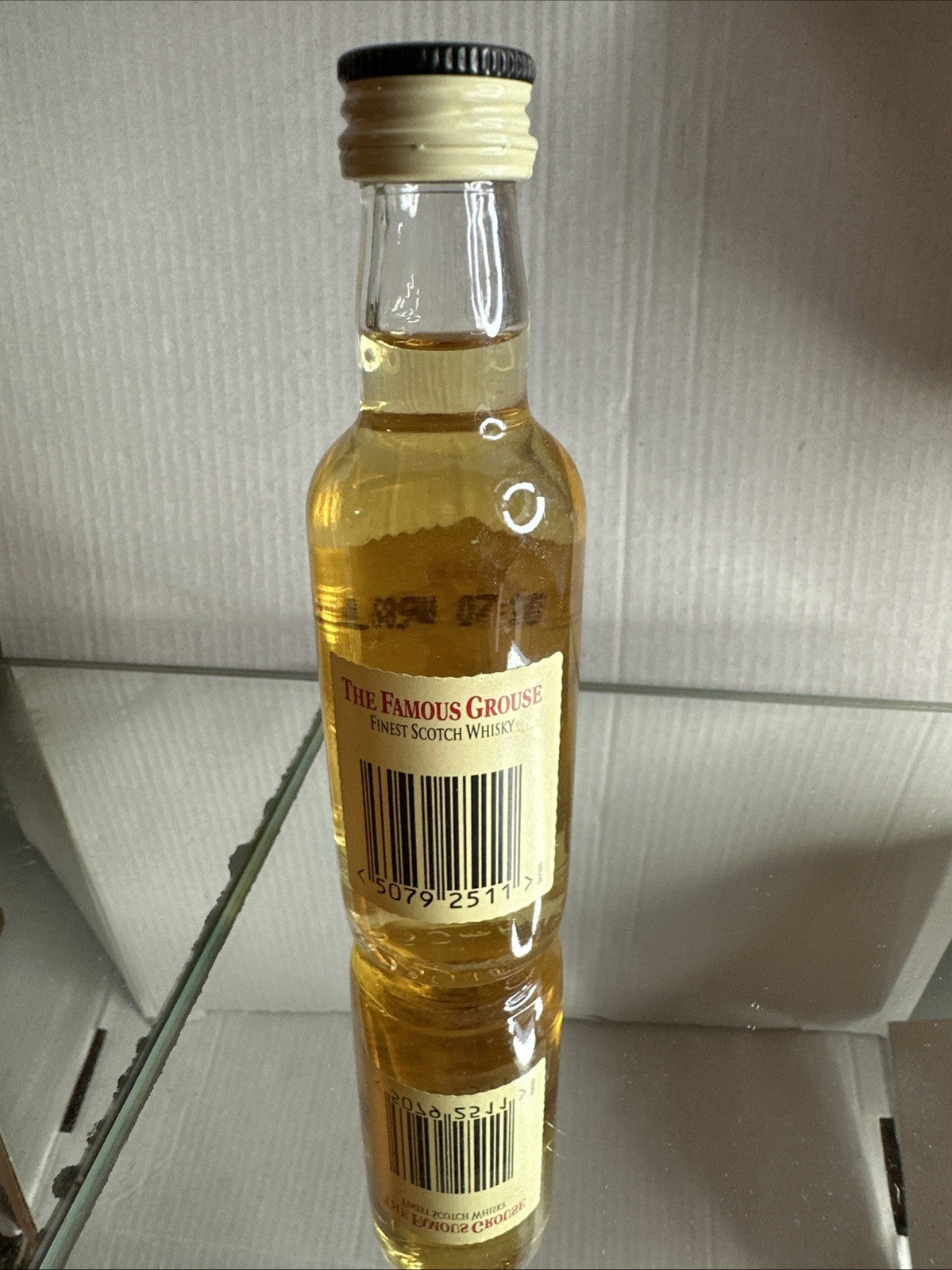The Famous Grouse Finest Scotch Whisky Miniature Full