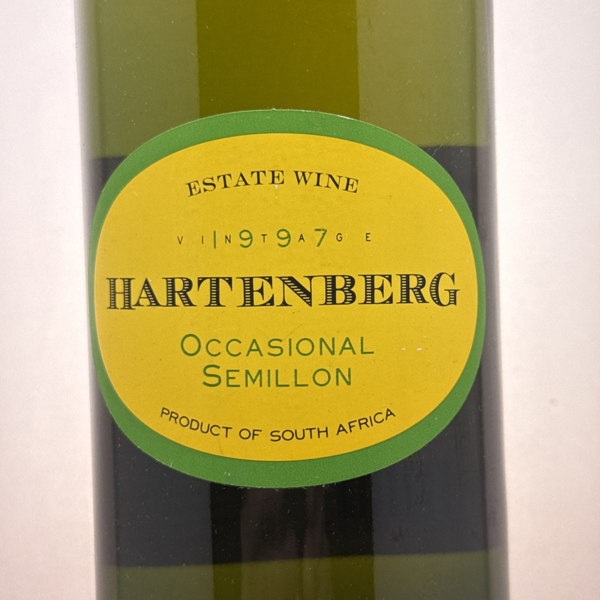 Hartenberg Occasional Semillon 1997 — South Africa — Rare Vintage White — 75cl