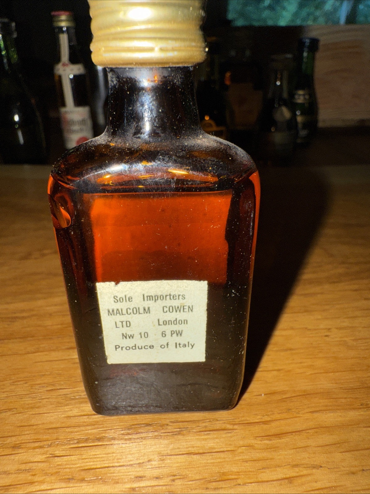 Casoni A and B (Amaretto and Brandy) Miniature Full