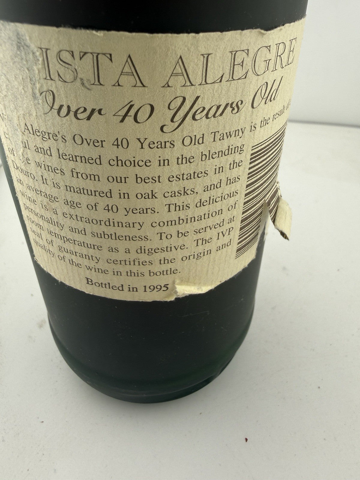 Vista Alegre Over 40 Years Old Tawny Port Bottled 1995 75cl