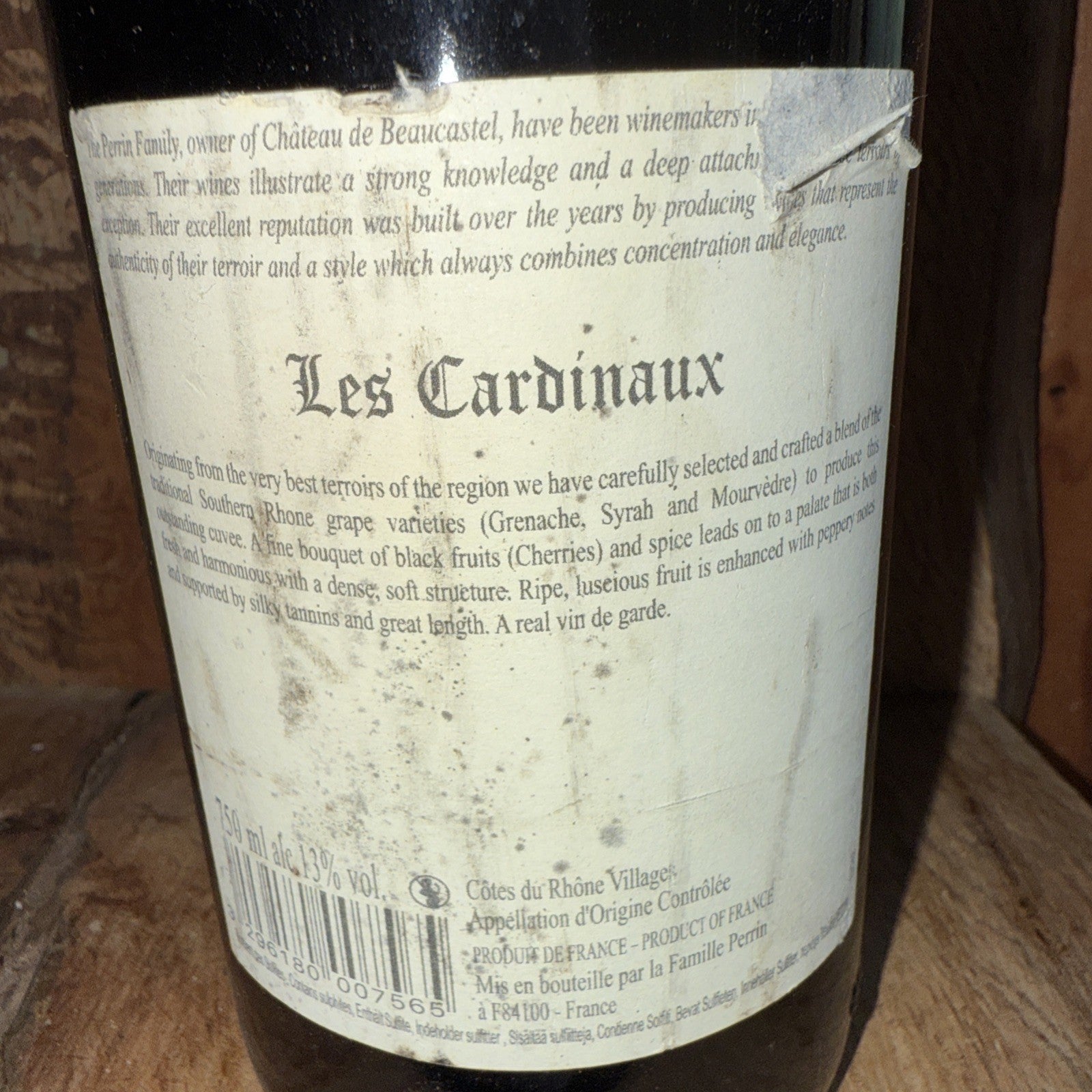 Famille Perrin Les Cardinaux Rhone 2016