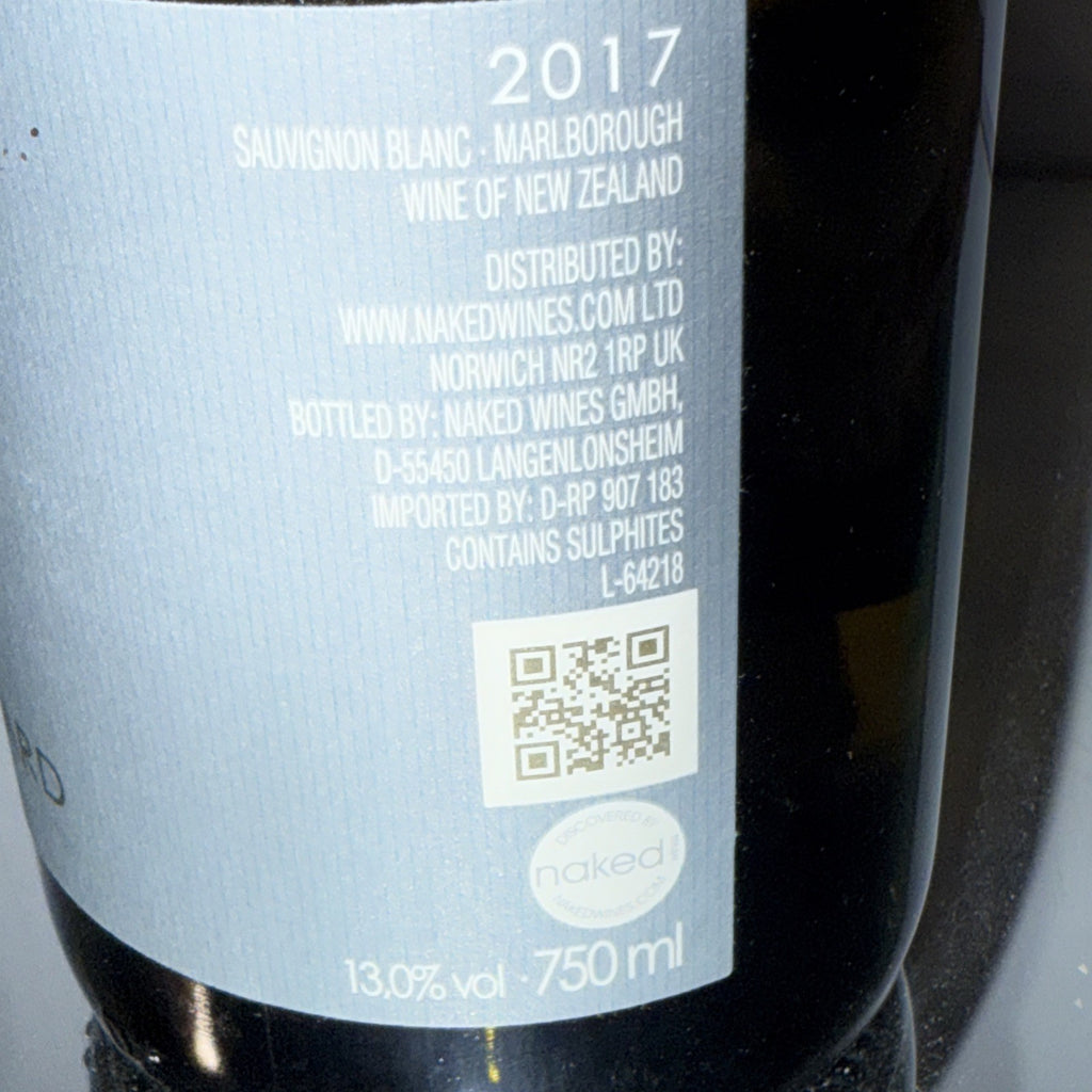2017 vintage of Lay of the Land “Elevation Vineyard” Sauvignon Blanc
