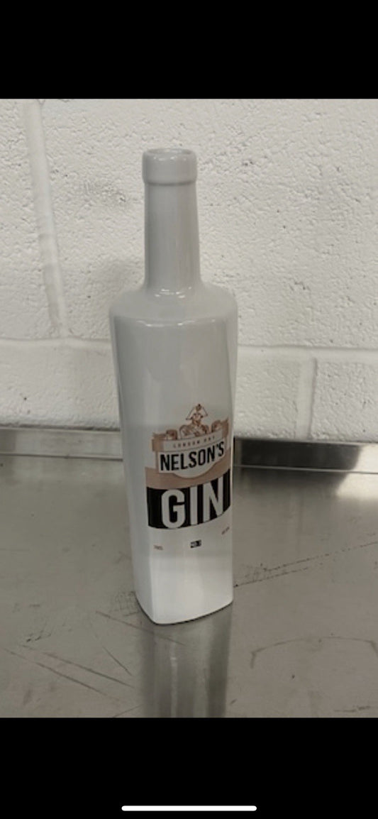 Empty Nelsons Wade China Gin Bottle