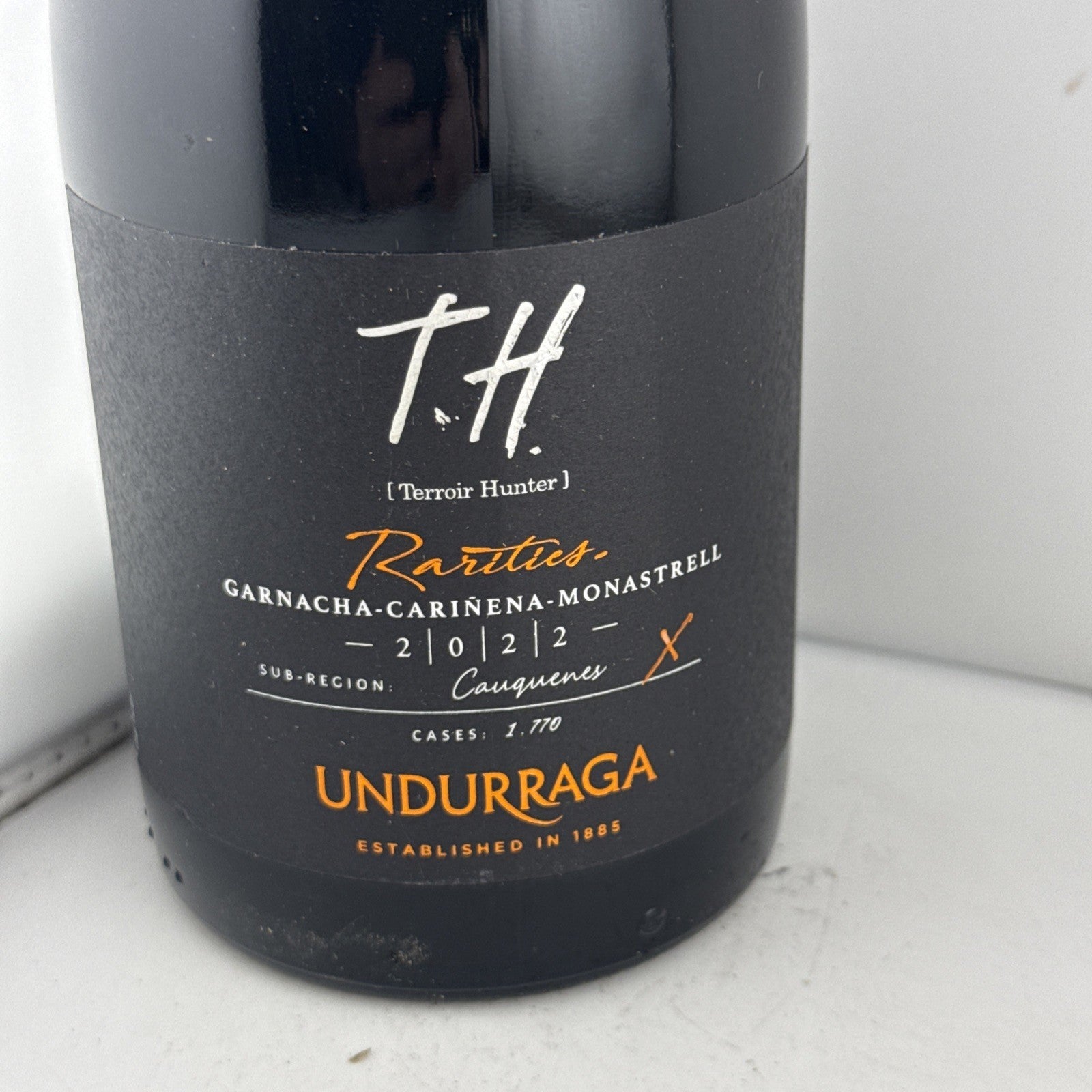 Undurraga TH Rarities 2022 Cauquenes Chile Red Wine 75cl Limited Release