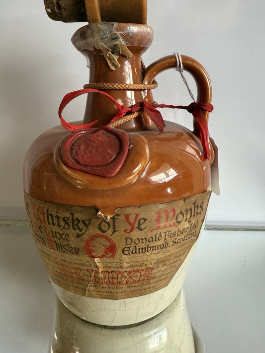 Ye Whisky Of Ye Monks De Luxe 1980s Bottled Full
