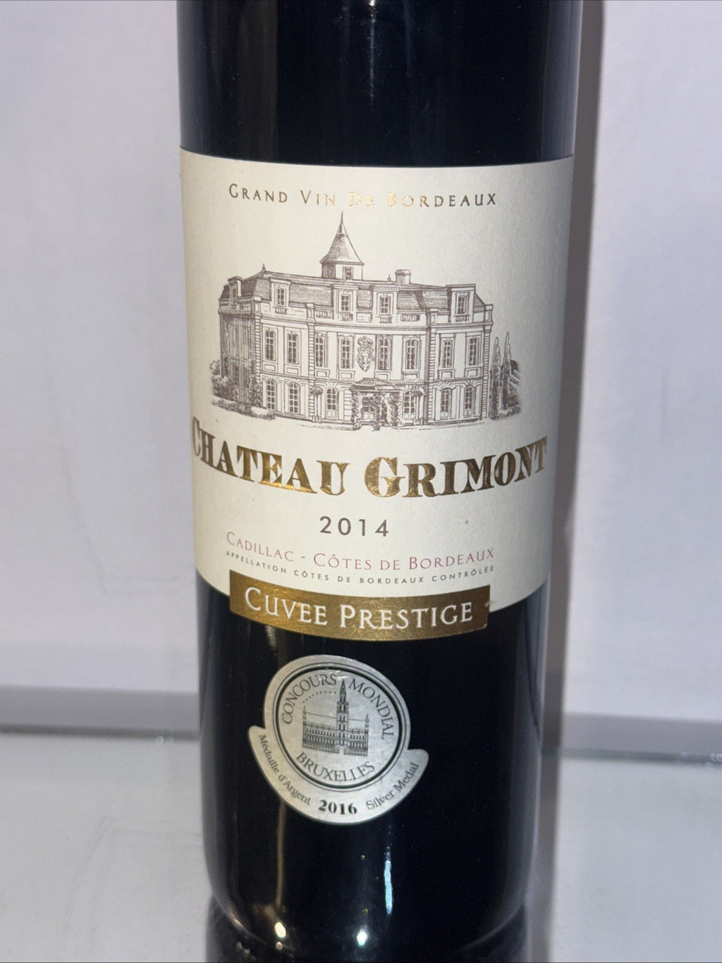 Château Grimont Cadillac Côtes de Bordeaux 2014 French Red