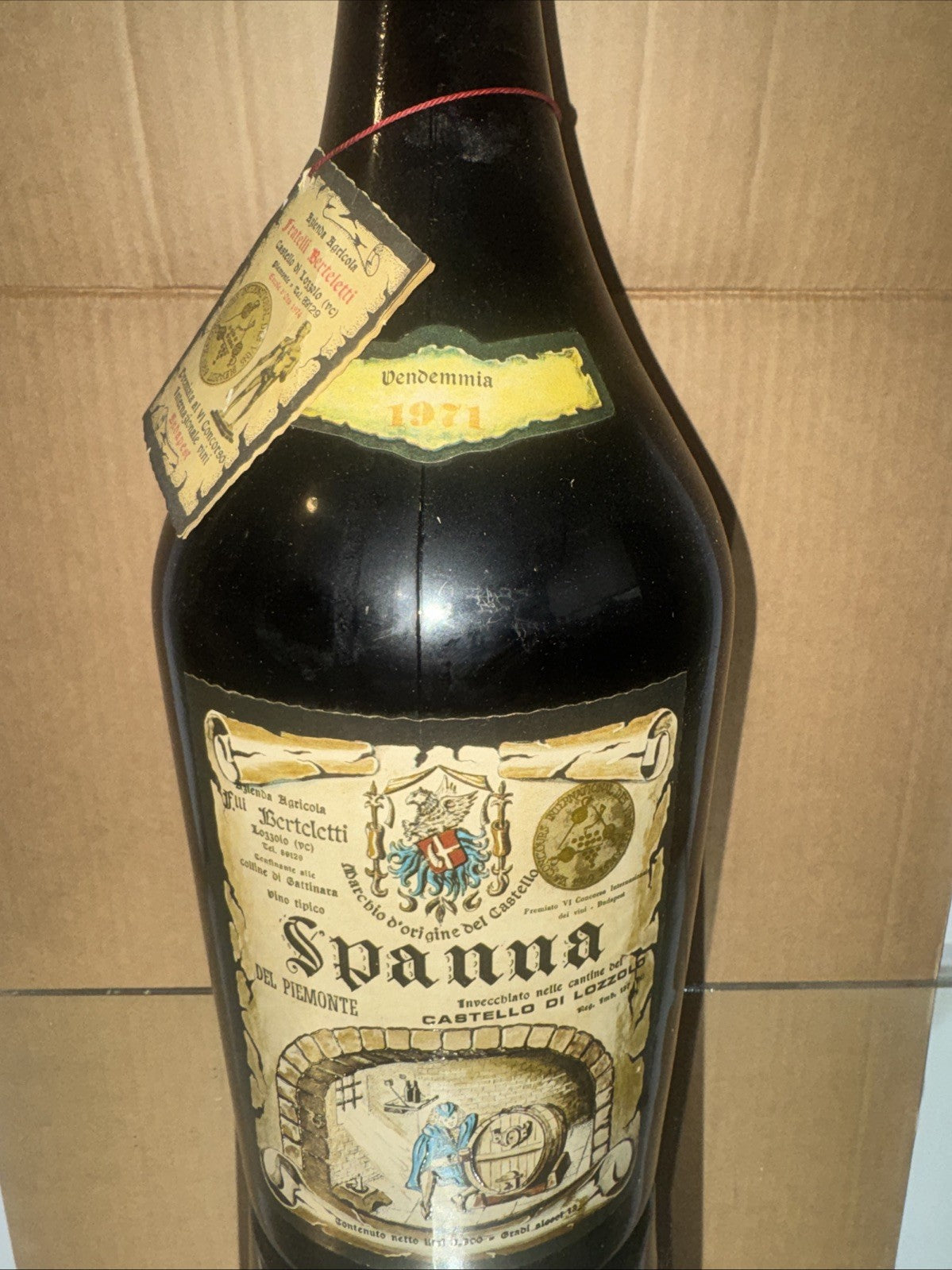 Berteletti 1971 - RARE BOTTLE of 3.8 Liters