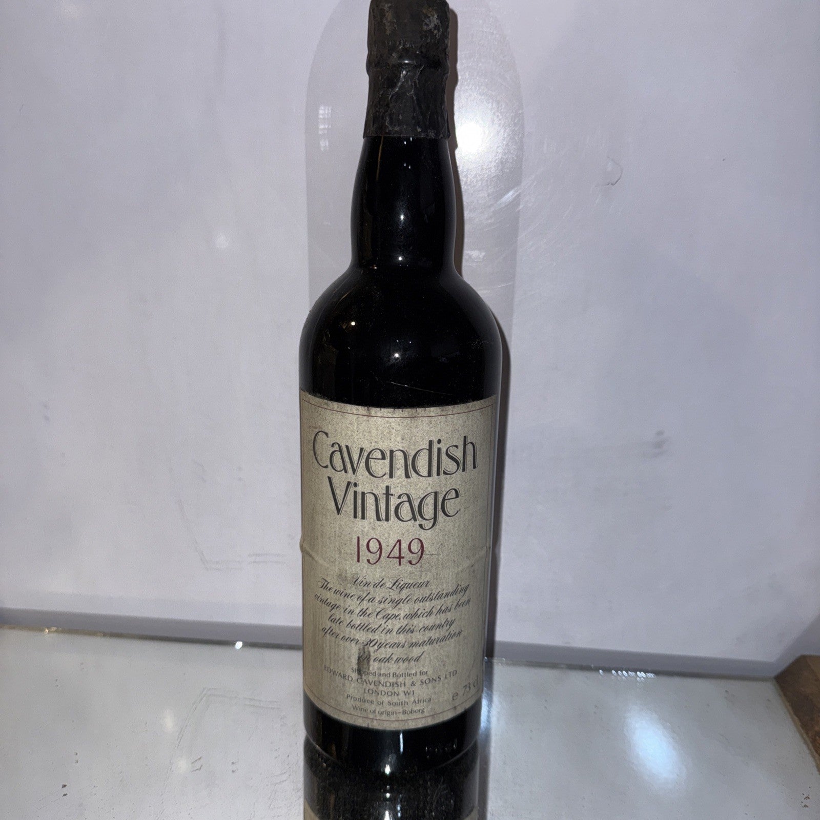 Cavendish Vintage 1949 – Vin de Liqueur ( Like Port But From South Africa)