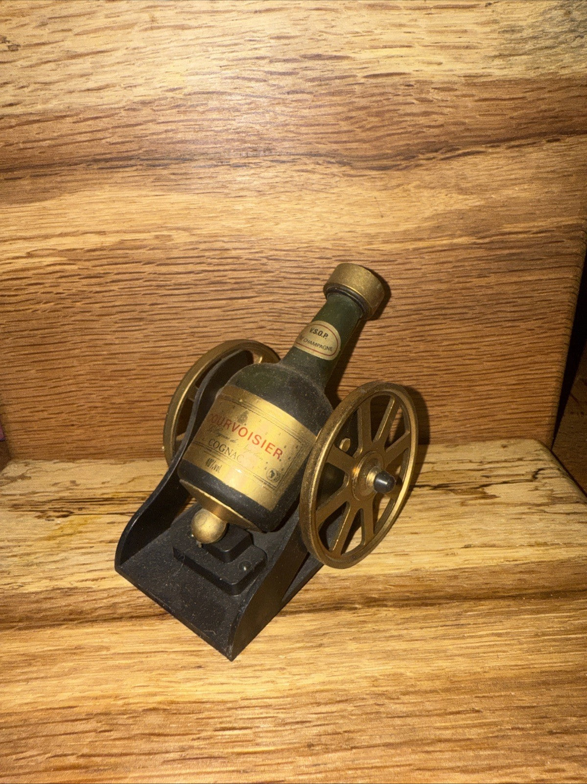 1970s Courvoisier Tank Miniature Vintage Full