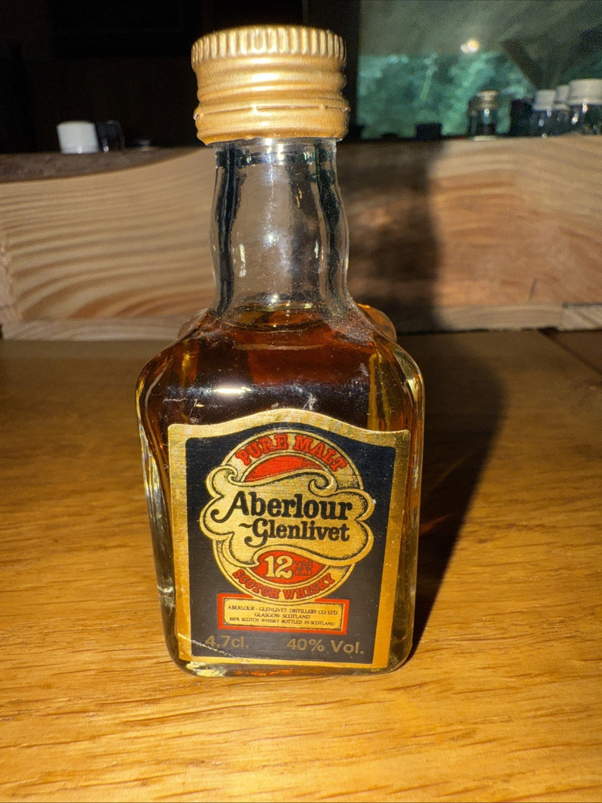 Aberlour Glenlivet 12 year old  Miniature