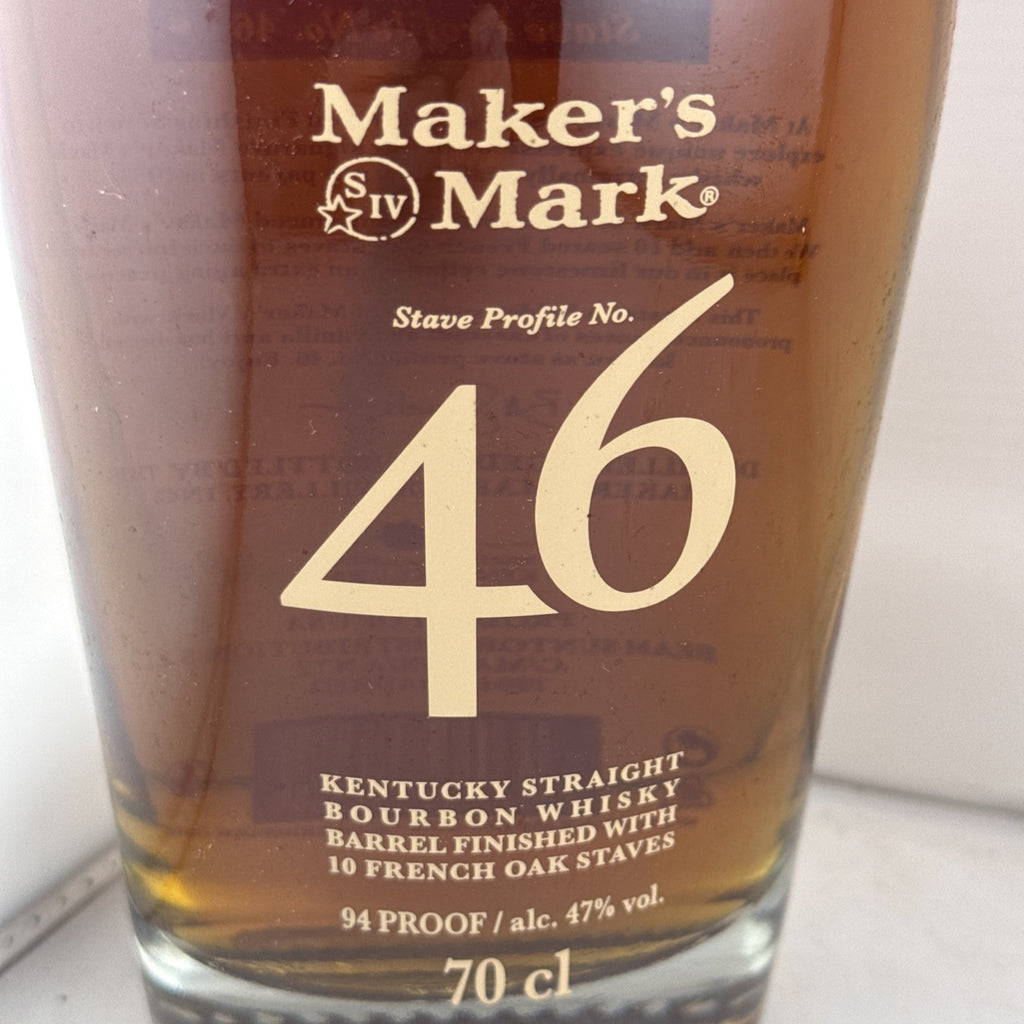 Maker’s Mark 46 Kentucky Straight Bourbon Whiskey 70cl 47% ABV