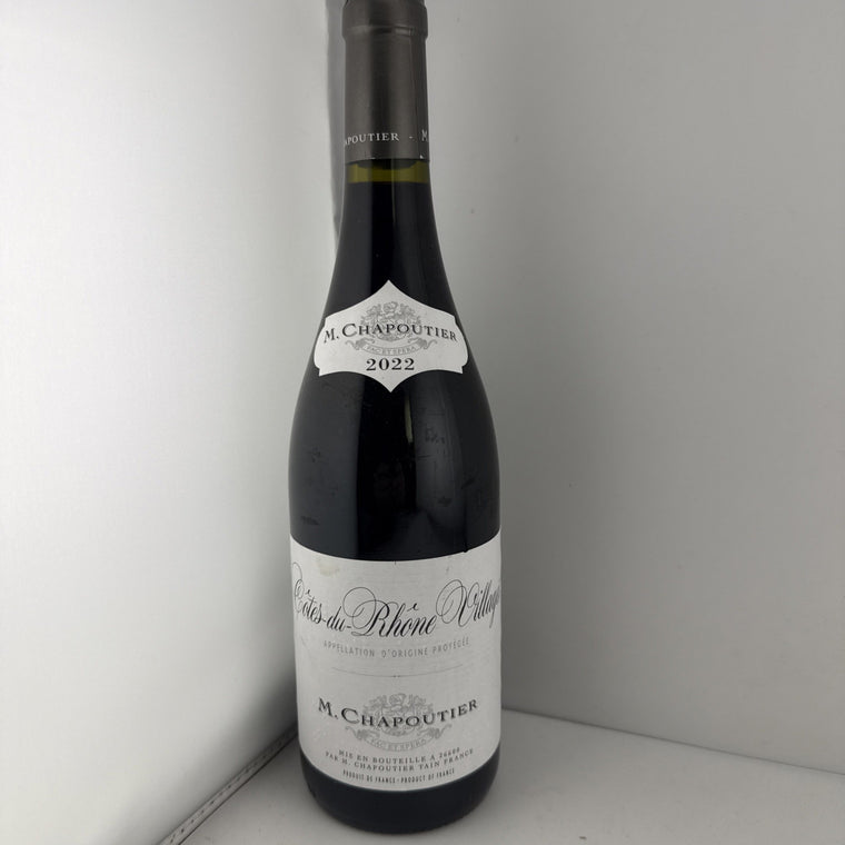 M Chapoutier Côtes du Rhône Villages 2022 Red Wine 75cl