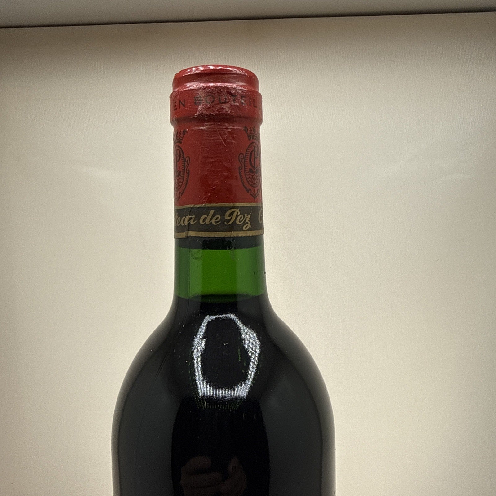 Château de Pez Saint-Estèphe 1986 Bordeaux 75cl 12.5%