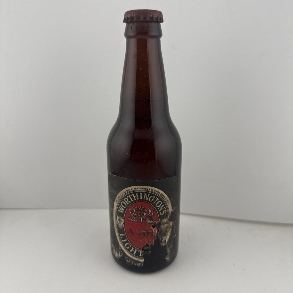 Vintage Worthington’s Light Ale Bottle c1920s–30s – Original Label