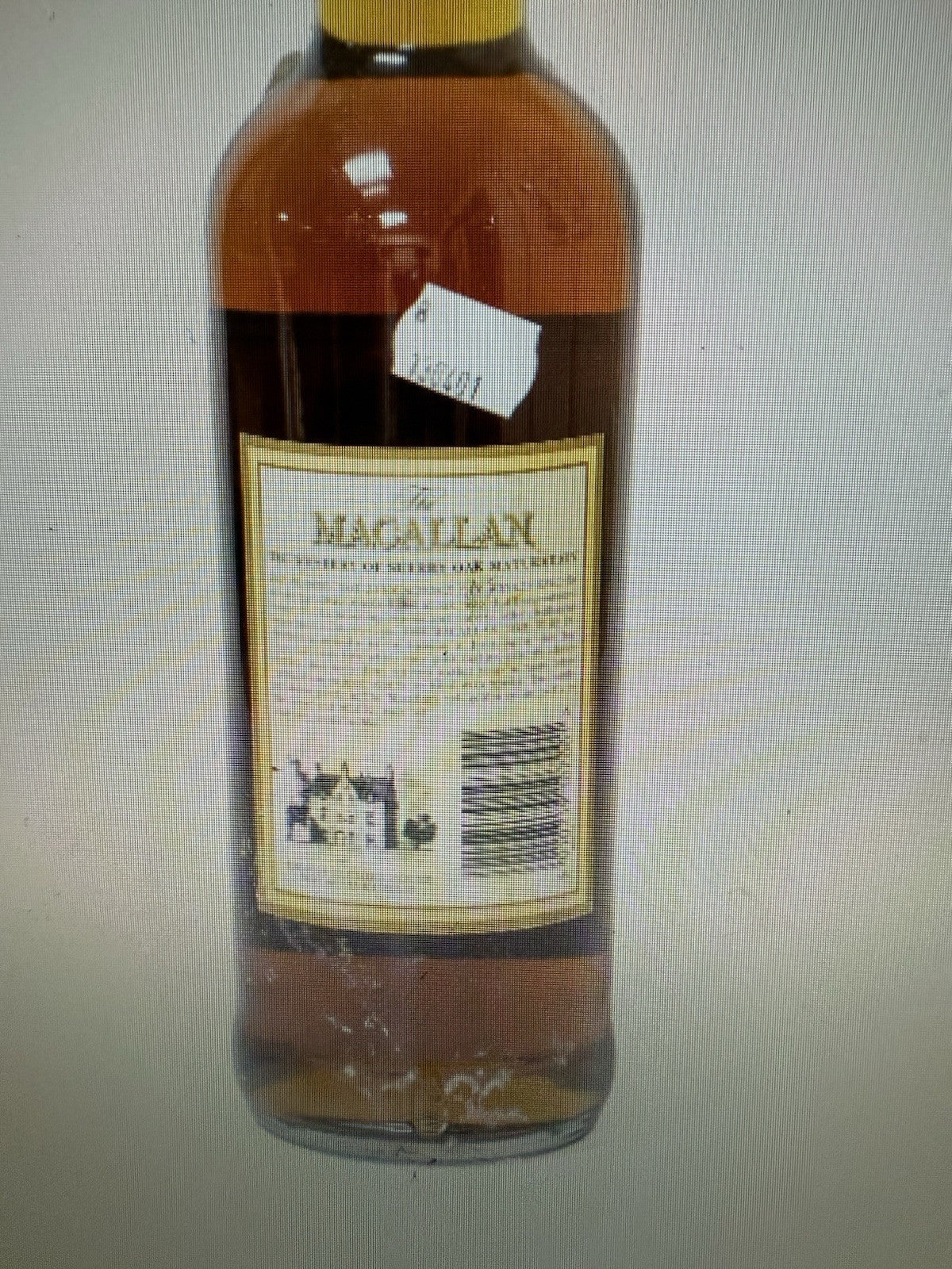 The Macallan 10 year  Single Highland Malt 700ml (estimate 1990)