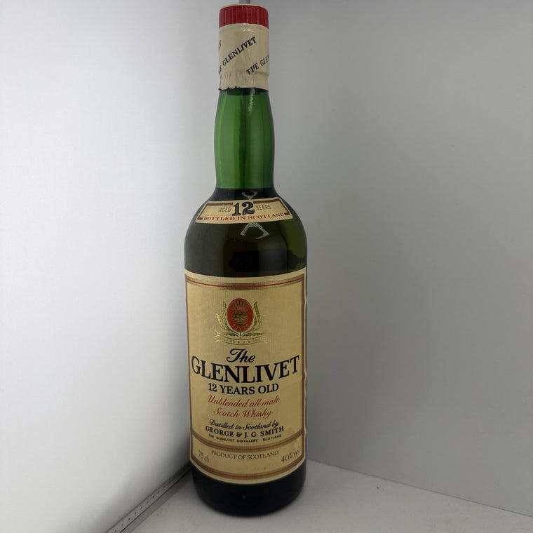 The Glenlivet 12 Year Old 75cl 1980s Unblended All Malt