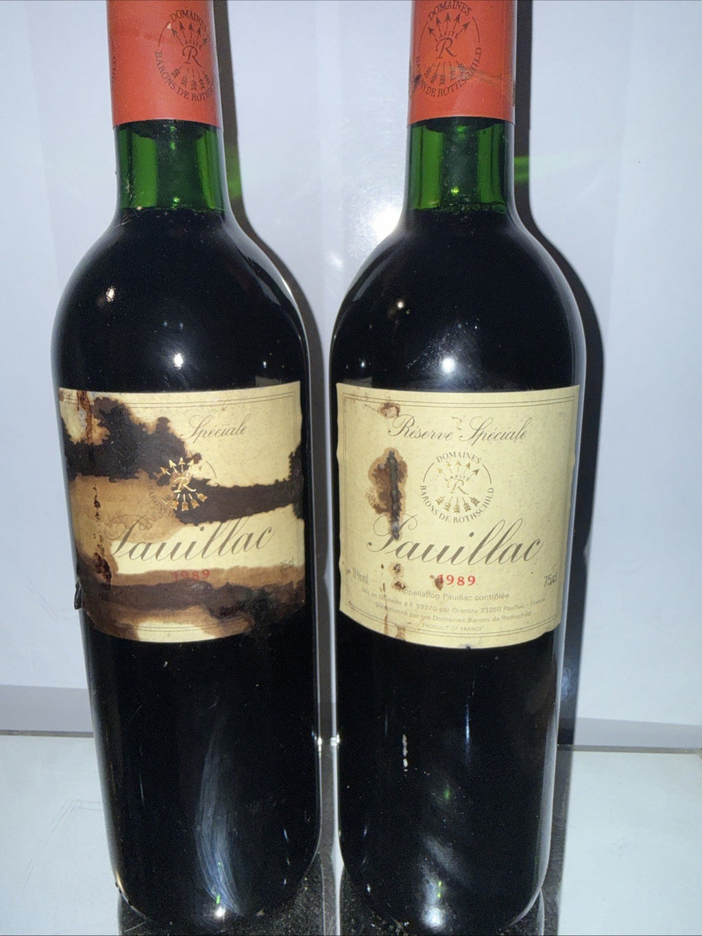 Château Lafite Rothschild Réserve Spéciale 1989 Some Label Damage