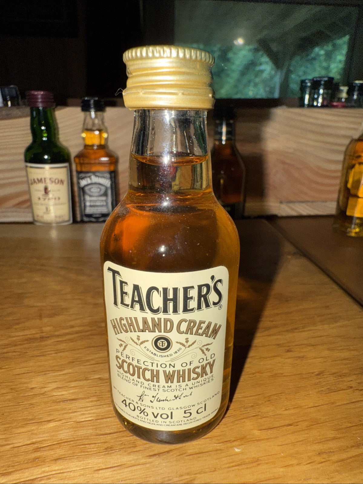 Teachers Highland Cream Miniature