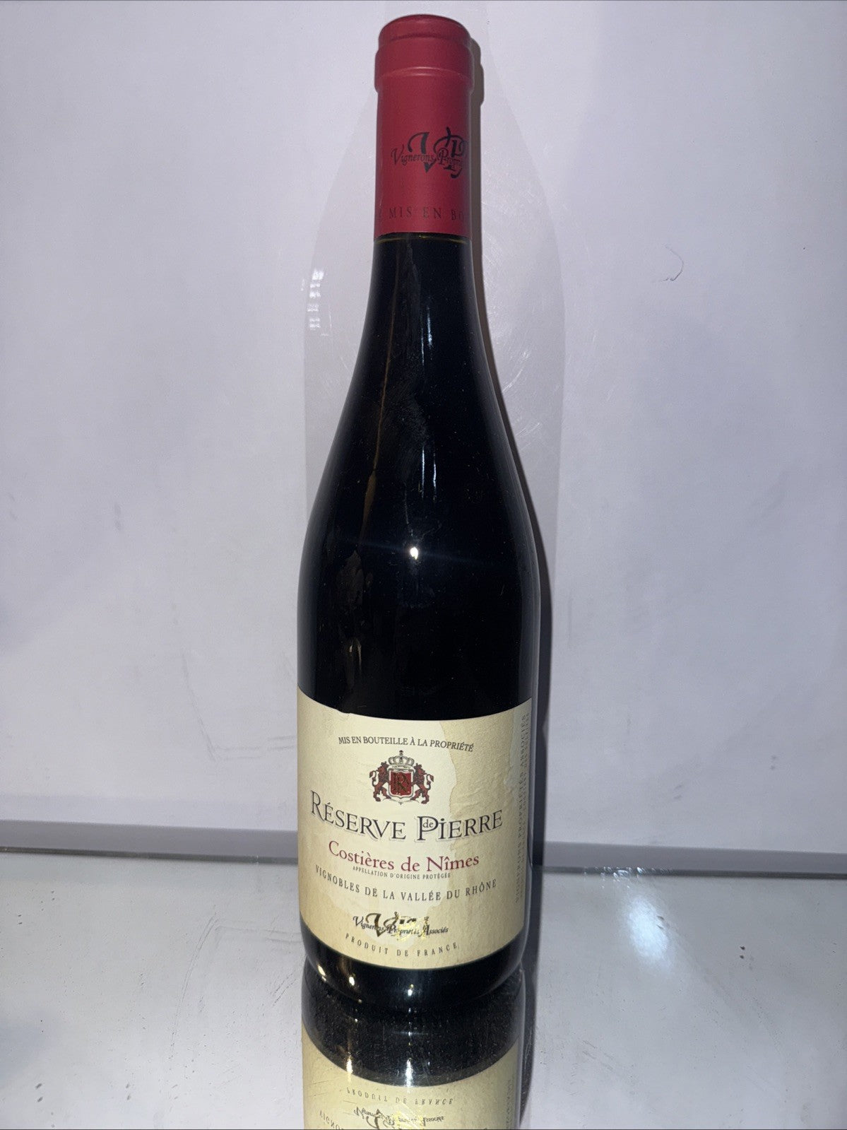 Réserve Pierre, (primarily Grenache and Syrah) Costières de Nîmes 2019