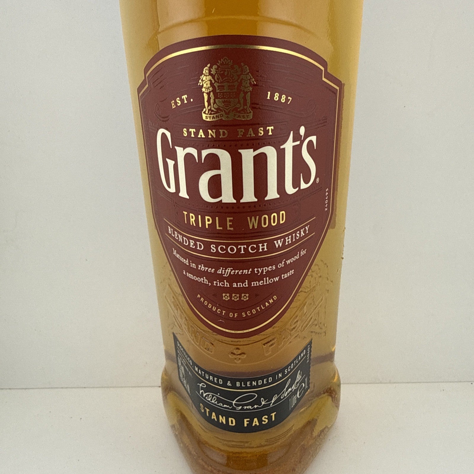 Grant’s Triple Wood Blended Scotch Whisky 1L Scotland c.2010s