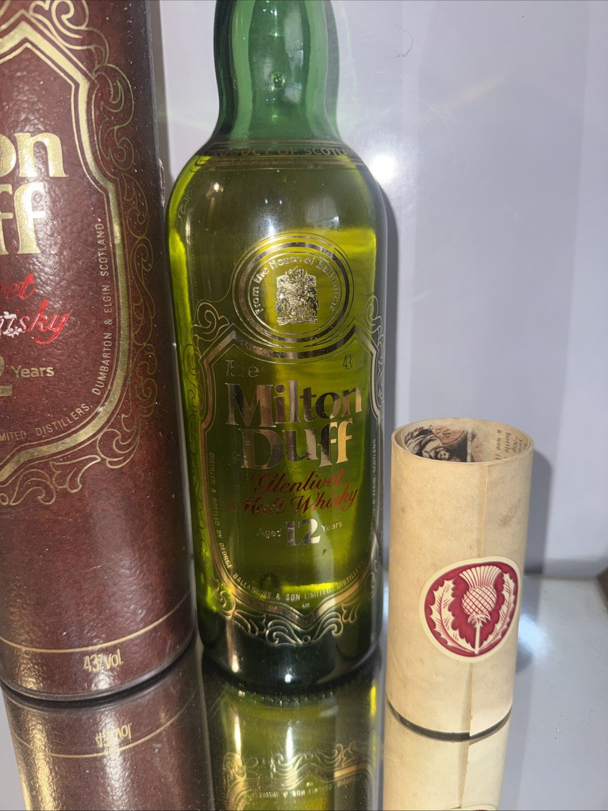 Miltonduff 12 Year Old	•	Glenlivet Distillers era Approx 1970s Early 80s