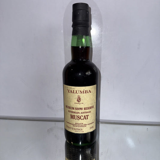 Yalumba Museum Reserve Muscat 37.5cl Dates From 1980s As Per Writing On Label